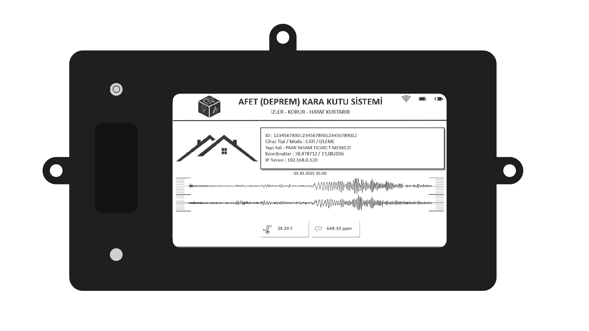 Disaster Black Box System - Special Earthquake and Disaster Center for Your Building - MONITOR / PROTECT / SAVE LIFE - Protect and Save You and Your Loved Ones Against Natural Disasters.