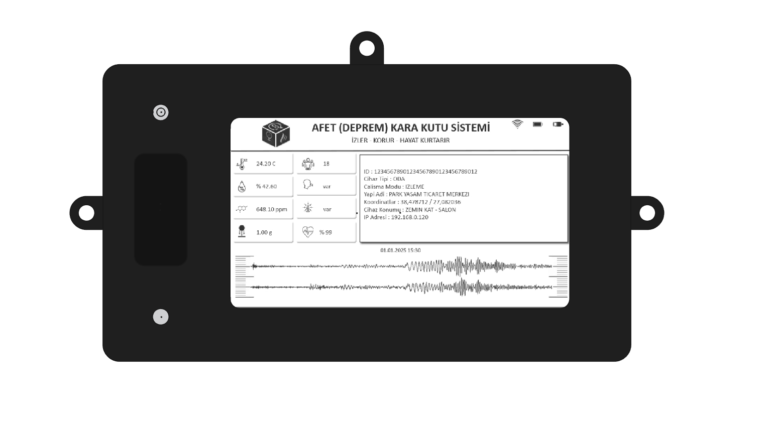 Disaster Black Box System - Special Earthquake and Disaster Center for Your Building - MONITOR / PROTECT / SAVE LIFE - Protect and Save You and Your Loved Ones Against Natural Disasters.