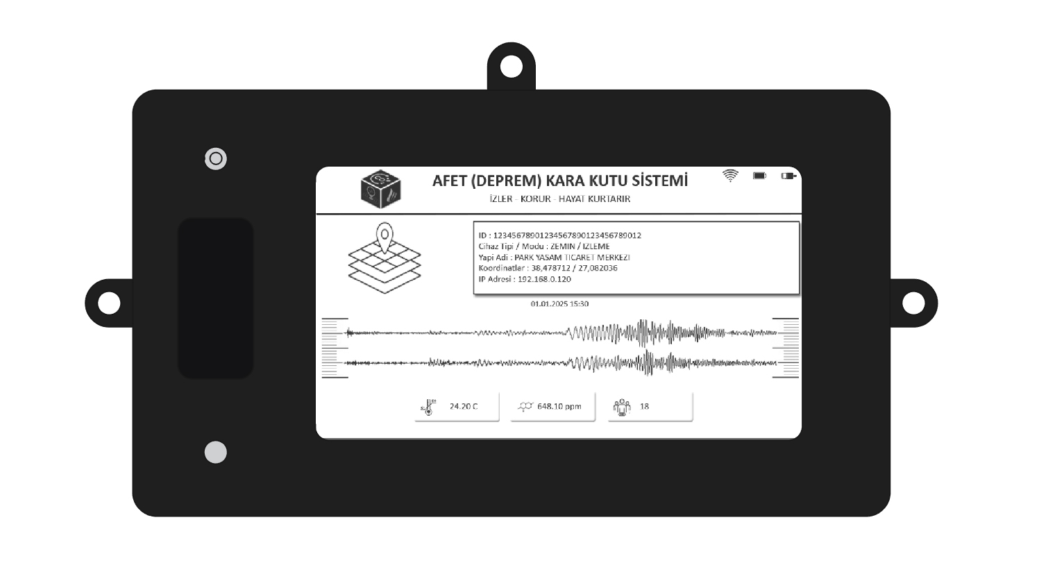Disaster Black Box System - Special Earthquake and Disaster Center for Your Building - MONITOR / PROTECT / SAVE LIFE - Protect and Save You and Your Loved Ones Against Natural Disasters.